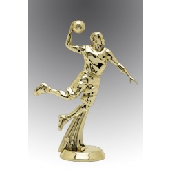 Statueta aurita Cel mai destept jucator de baschet