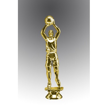 Statueta aurita Cel mai bun jucator de bascket