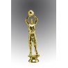 Statueta aurita Cel mai bun jucator de bascket