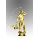 Statueta aurita Cel mai bun pescar