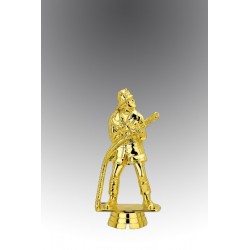 Statueta aurita Cel mai curajos pompier