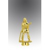 Statueta aurita Cel mai curajos pompier