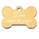 Medalion din metal pentru catei