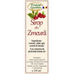 Eticheta Sirop de zmeura