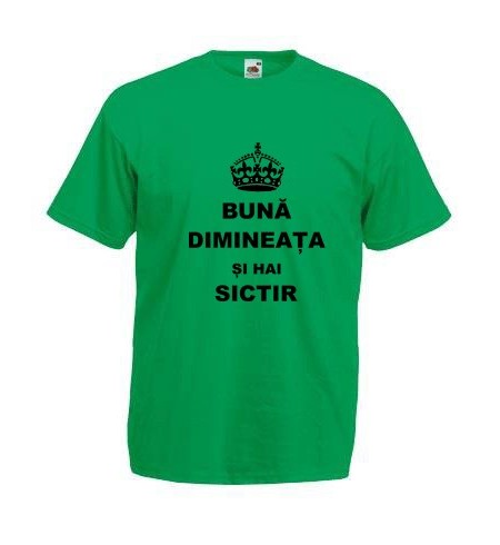 Buna dimineata si hai sictir